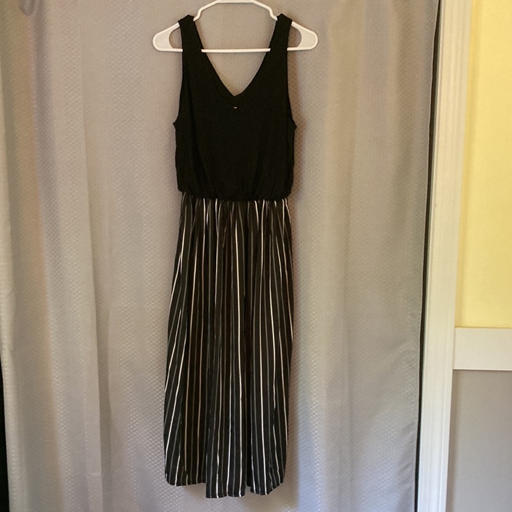 Loft sleeveless midi dress
